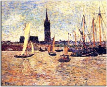 Bordeaux Harbour Paul Gauguin Obraz zs17063