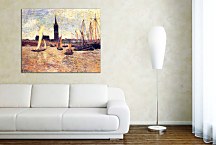 Bordeaux Harbour Paul Gauguin Obraz zs17063