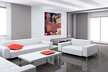 Breton Girls by the sea Paul Gauguin Obraz zs17069