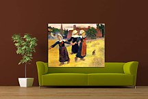 Breton girls dancing Paul Gauguin Obraz zs17070