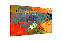 Breton Woman and Goose by the Water Paul Gauguin Obraz zs17072