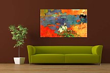 Breton Woman and Goose by the Water Paul Gauguin Obraz zs17072