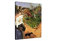 Breton Women at the Turn Paul Gauguin Obraz  zs17074