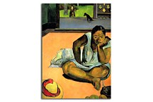Brooding Woman Paul Gauguin Obraz zs17075