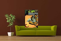 Brooding Woman Paul Gauguin Obraz zs17075