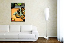 Brooding Woman Paul Gauguin Obraz zs17075