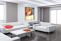 Bust of a nude girl Paul Gauguin Obraz zs17076