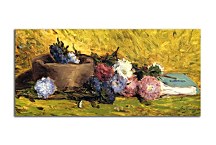 Paul Gauguin Obraz China Asters, Hat and Book zs17082