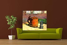 Paul Gauguin Obraz Clay jug and irin mug zs17084
