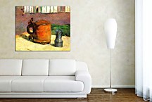 Paul Gauguin Obraz Clay jug and irin mug zs17084