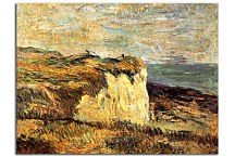 Paul Gauguin Obraz Cliff near Dieppe zs17085