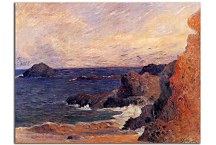 Paul Gauguin Obraz Coastal landscape zs17088