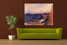 Paul Gauguin Obraz Coastal landscape zs17088