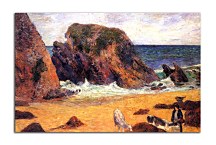 Paul Gauguin Obraz Cows on the Seashore zs17093