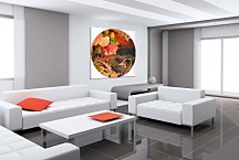 Flowers and a bird zs17103