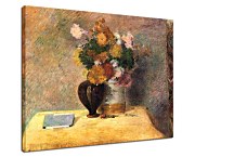 Flowers and Japanese book zs17106