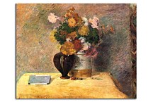 Flowers and Japanese book zs17106