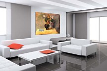 Flowers and Japanese book zs17106