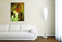 Obraz Renoir - Girl with a Fan zs17111