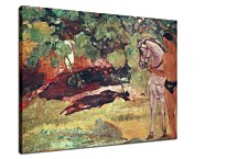 In the Vanilla Grove, Man and Horse zs17118