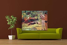 In the Vanilla Grove, Man and Horse zs17118