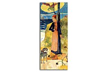 Obraz Jeanne d'Arc, or Breton girl spinning zs17122