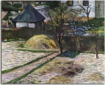 Landscape near Osny Paul Gauguin Obraz  zs17128