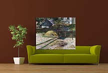 Landscape near Osny Paul Gauguin Obraz  zs17128