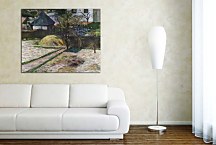 Landscape near Osny Paul Gauguin Obraz  zs17128