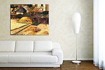 Paul Gauguin Obraz Landscape near Osny 2 zs17129