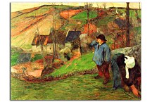 Paul Gauguin Obraz Landscape of Brittany zs17130