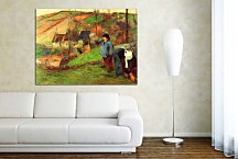 Paul Gauguin Obraz Landscape of Brittany zs17130