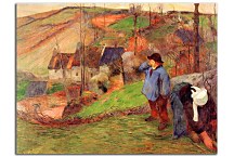 Landscape of Brittany 2 Paul Gauguin Obraz zs17131