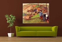 Landscape of Brittany 2 Paul Gauguin Obraz zs17131