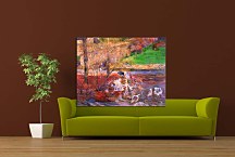 Landscape with geese Obraz zs17132