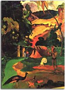 Obraz Landscape with peacocks zs17133