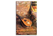 Mandolin on a chair Paul Gauguin Obraz zs17143