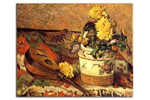 Paul Gauguin Obraz Mandolina and Flowers zs17144