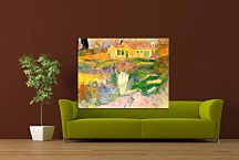 Paul Gauguin Obraz Mas, near Arles zs17146