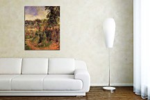 Near Rouen Paul Gauguin Obraz zs17150