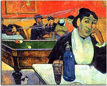 Night café, Arles Paul Gauguin Obraz zs17153