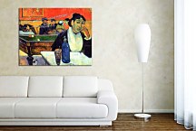 Night café, Arles Paul Gauguin Obraz zs17153