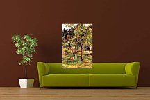 Obraz Orchard under the Church of Bihorel zs17160