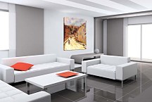 Obraz Osny, rue de Pontoise, Winter zs17161