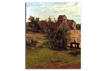 Osny, the gate of Busagny farm Obraz zs17162