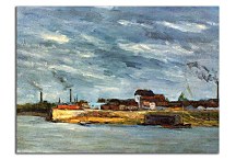 Port de Javel 2 Reprodukcia Paul Gauguin zs17165