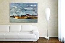 Port de Javel 2 Reprodukcia Paul Gauguin zs17165