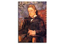 Portrait of a seated man Reprodukcia Paul Gauguin zs17169