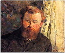 Reprodukcia Paul Gauguin Portrait of Achille Granchi Taylor zs17171