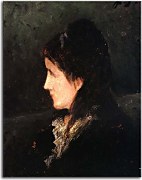 Portrait of Ingeborg Thaulow Obraz zs17174